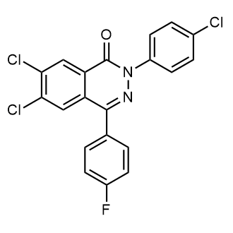6,7-Dichloro-2-(4-chlorophenyl)-4-(4-fluorophenyl)phthalazin-1(2H)-one|CS-0560424