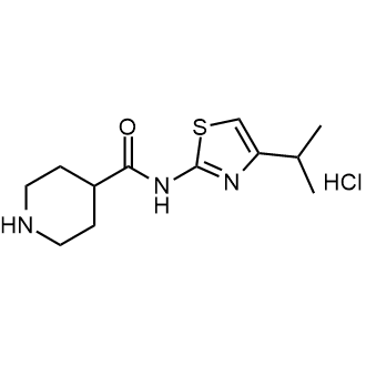 N-(4-isopropylthiazol-2-yl)piperidine-4-carboxamide hydrochloride|CS-0560450