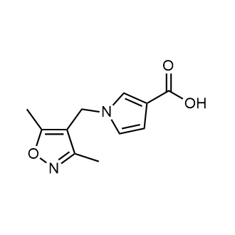 1-((3,5-Dimethylisoxazol-4-yl)methyl)-1H-pyrrole-3-carboxylic acid|CS-0560640