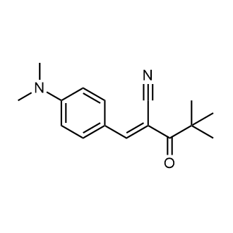 (E)-2-(4-(dimethylamino)benzylidene)-4,4-dimethyl-3-oxopentanenitrile|CS-0560694