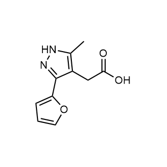 2-(3-(Furan-2-yl)-5-methyl-1H-pyrazol-4-yl)acetic acid|CS-0560722