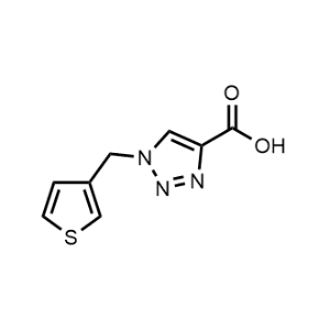 1-(Thiophen-3-ylmethyl)-1H-1,2,3-triazole-4-carboxylic acid|CS-0560787