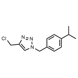 4-(Chloromethyl)-1-(4-isopropylbenzyl)-1H-1,2,3-triazole|CS-0560793