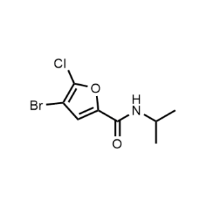 4-Bromo-5-chloro-N-isopropylfuran-2-carboxamide|CS-0560842