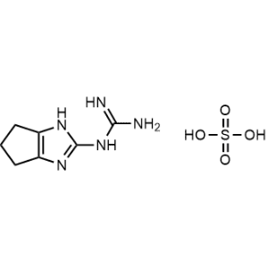 1-(1,4,5,6-tetrahydrocyclopenta[d]imidazol-2-yl)guanidine sulfate|CS-0560858
