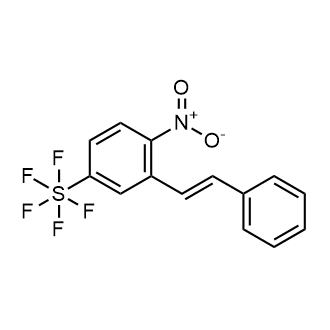 (E)-pentafluoro(4-nitro-3-styrylphenyl)-lambda6-sulfane|CS-0560884