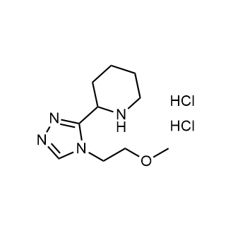 2-(4-(2-Methoxyethyl)-4H-1,2,4-triazol-3-yl)piperidine dihydrochloride|CS-0560948