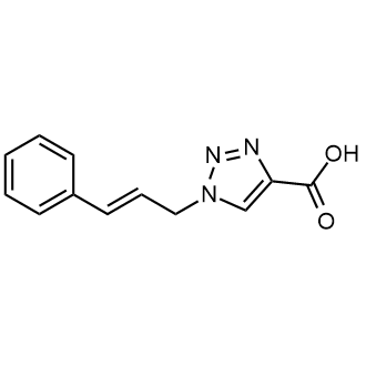 1-Cinnamyl-1H-1,2,3-triazole-4-carboxylic acid|CS-0560965