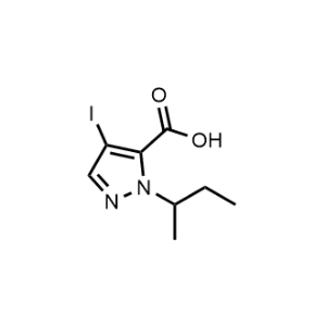 1-(Sec-butyl)-4-iodo-1H-pyrazole-5-carboxylic acid|CS-0561007