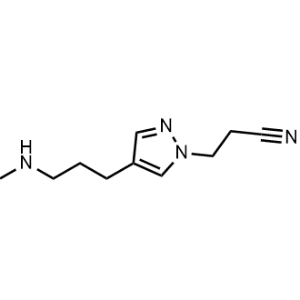 3-(4-(3-(Methylamino)propyl)-1H-pyrazol-1-yl)propanenitrile|CS-0561060