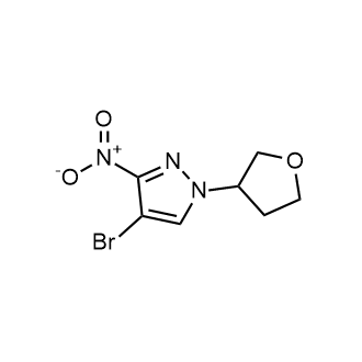 4-Bromo-3-nitro-1-(tetrahydrofuran-3-yl)-1H-pyrazole|CS-0561129