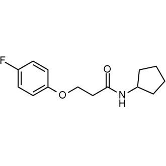 N-cyclopentyl-3-(4-fluorophenoxy)propanamide|CS-0561198