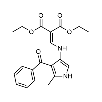 Diethyl 2-(((4-benzoyl-5-methyl-1H-pyrrol-3-yl)amino)methylene)malonate|CS-0561203
