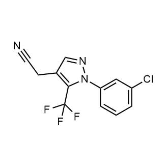 2-(1-(3-Chlorophenyl)-5-(trifluoromethyl)-1H-pyrazol-4-yl)acetonitrile|CS-0561279