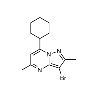 3-Bromo-7-cyclohexyl-2,5-dimethylpyrazolo[1,5-a]pyrimidine|CS-0561340