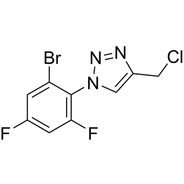 1-(2-Bromo-4,6-difluorophenyl)-4-(chloromethyl)-1H-1,2,3-triazole|CS-0561370