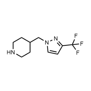 4-((3-(Trifluoromethyl)-1H-pyrazol-1-yl)methyl)piperidine|CS-0561535