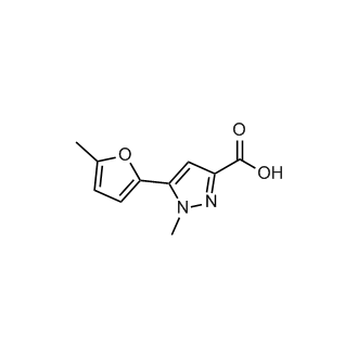 1-Methyl-5-(5-methylfuran-2-yl)-1H-pyrazole-3-carboxylic acid|CS-0561559