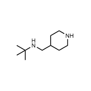 2-Methyl-N-(piperidin-4-ylmethyl)propan-2-amine|CS-0561599
