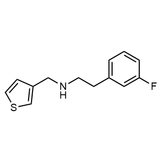 2-(3-Fluorophenyl)-N-(thiophen-3-ylmethyl)ethan-1-amine|CS-0561902