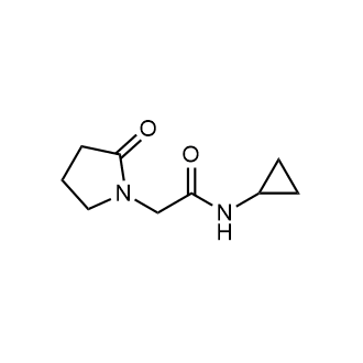 N-cyclopropyl-2-(2-oxopyrrolidin-1-yl)acetamide|CS-0562050