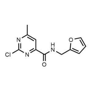 2-Chloro-N-(furan-2-ylmethyl)-6-methylpyrimidine-4-carboxamide|CS-0562056