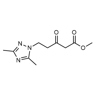 Methyl 5-(3,5-dimethyl-1H-1,2,4-triazol-1-yl)-3-oxopentanoate|CS-0562065