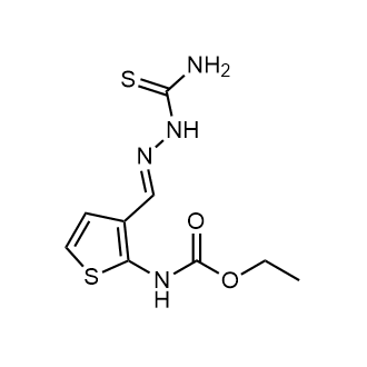 Ethyl (E)-(3-((2-carbamothioylhydrazono)methyl)thiophen-2-yl)carbamate|CS-0562111