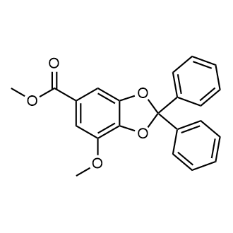 Methyl 7-methoxy-2,2-diphenylbenzo[d][1,3]dioxole-5-carboxylate|CS-0562181