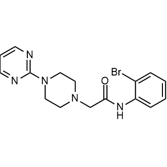 N-(2-bromophenyl)-2-(4-(pyrimidin-2-yl)piperazin-1-yl)acetamide|CS-0562195
