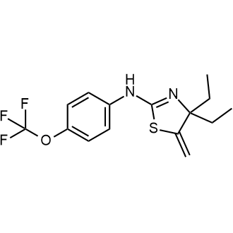 4,4-Diethyl-5-methylene-N-(4-(trifluoromethoxy)phenyl)-4,5-dihydrothiazol-2-amine|CS-0562278