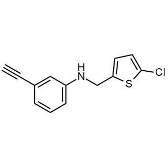 N-((5-chlorothiophen-2-yl)methyl)-3-ethynylaniline|CS-0562297