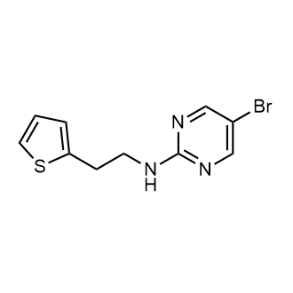 5-Bromo-N-(2-(thiophen-2-yl)ethyl)pyrimidin-2-amine|CS-0562338