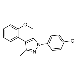 1-(4-Chlorophenyl)-4-(2-methoxyphenyl)-3-methyl-1H-pyrazole|CS-0562567