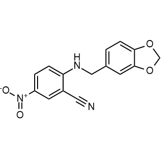 2-((Benzo[d][1,3]dioxol-5-ylmethyl)amino)-5-nitrobenzonitrile|CS-0562625