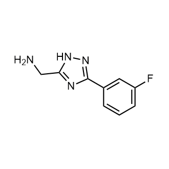 (3-(3-Fluorophenyl)-1H-1,2,4-triazol-5-yl)methanamine|CS-0562627