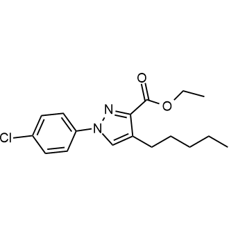 Ethyl 1-(4-chlorophenyl)-4-pentyl-1H-pyrazole-3-carboxylate|CS-0562669