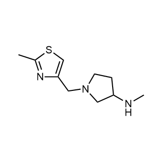N-methyl-1-((2-methylthiazol-4-yl)methyl)pyrrolidin-3-amine|CS-0562692
