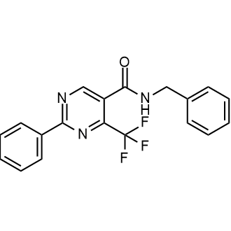 N-benzyl-2-phenyl-4-(trifluoromethyl)pyrimidine-5-carboxamide|CS-0562865