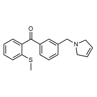 (3-((2,5-Dihydro-1H-pyrrol-1-yl)methyl)phenyl)(2-(methylthio)phenyl)methanone|CS-0562881