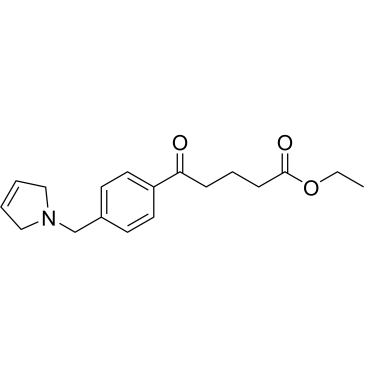 Ethyl 5-(4-((2,5-dihydro-1H-pyrrol-1-yl)methyl)phenyl)-5-oxopentanoate|CS-0562883