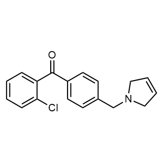 (2-Chlorophenyl)(4-((2,5-dihydro-1H-pyrrol-1-yl)methyl)phenyl)methanone|CS-0562891