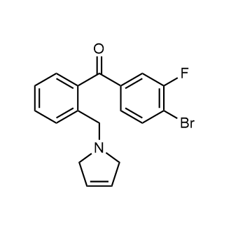 (4-Bromo-3-fluorophenyl)(2-((2,5-dihydro-1H-pyrrol-1-yl)methyl)phenyl)methanone|CS-0562917