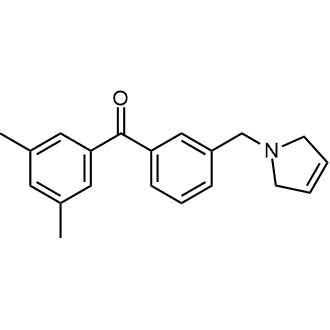 (3-((2,5-Dihydro-1H-pyrrol-1-yl)methyl)phenyl)(3,5-dimethylphenyl)methanone|CS-0562940