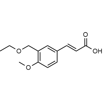 (E)-3-(3-(ethoxymethyl)-4-methoxyphenyl)acrylic acid|CS-0562958