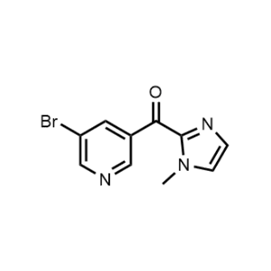 (5-Bromopyridin-3-yl)(1-methyl-1H-imidazol-2-yl)methanone|CS-0562976