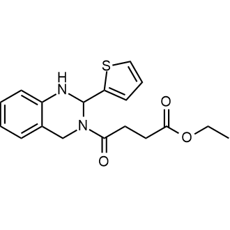 Ethyl 4-oxo-4-(2-(thiophen-2-yl)-1,4-dihydroquinazolin-3(2H)-yl)butanoate|CS-0563066