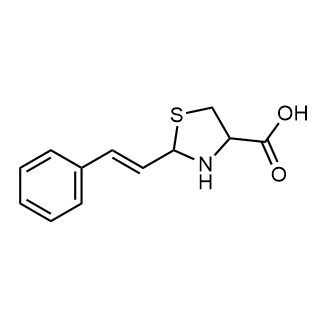 (E)-2-styrylthiazolidine-4-carboxylic acid|CS-0563142