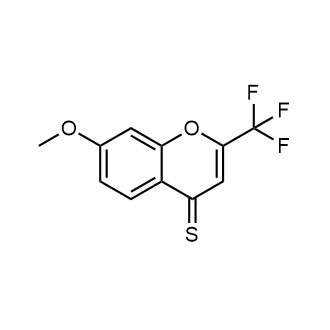 7-Methoxy-2-(trifluoromethyl)-4H-chromene-4-thione|CS-0563154