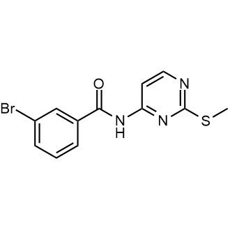 3-Bromo-N-(2-(methylthio)pyrimidin-4-yl)benzamide|CS-0563194